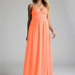 Maternity bridesmaid dress
